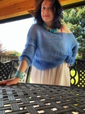 Italian Silk Mohair Sweater